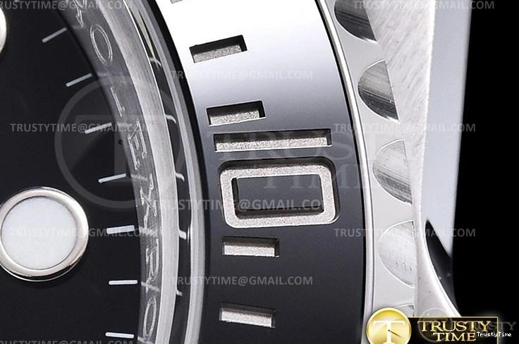 0505 ROLSUB0281 – Submariner 114060 904L SS SS Blk V10 Noob SA WaterResistant 1036